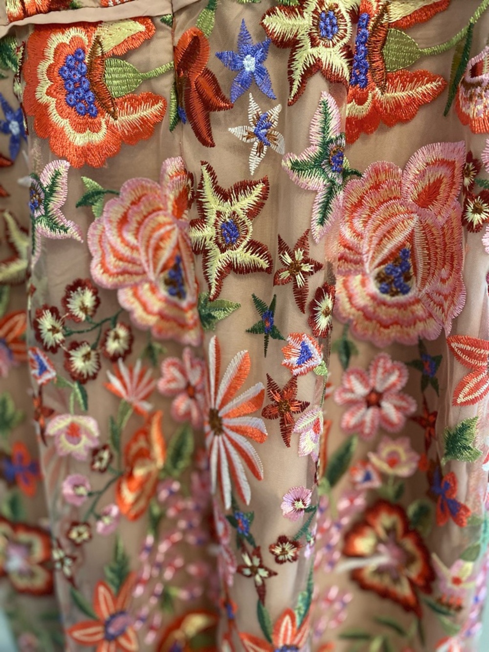 Sam Edelman Midi Embroidered Sheath Dress - Picture 7 of 7